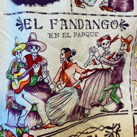 Folter sz S Day of the Dead Swing Dress - Picture 16 of 16